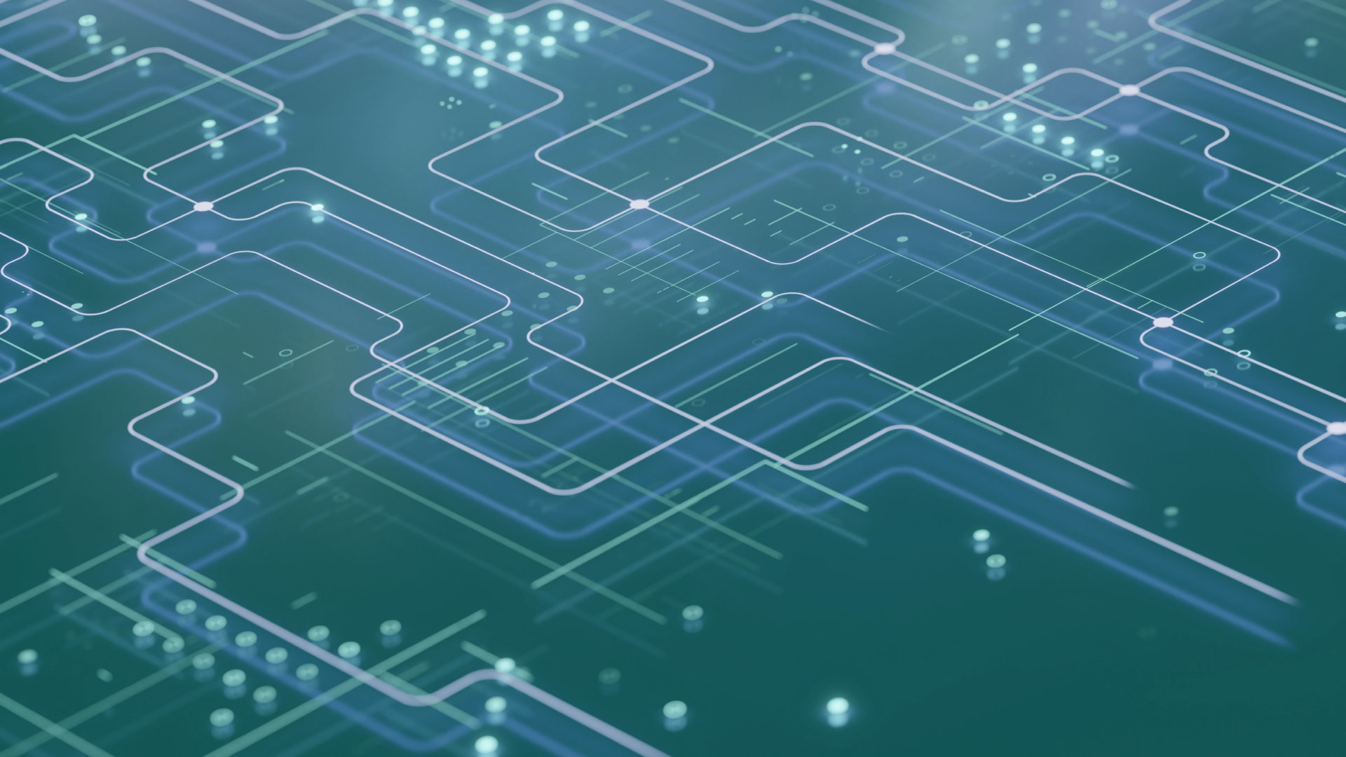 Abstract digital circuit pattern